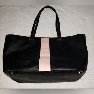 Kate Spade Black and Pink Large Tote Bag